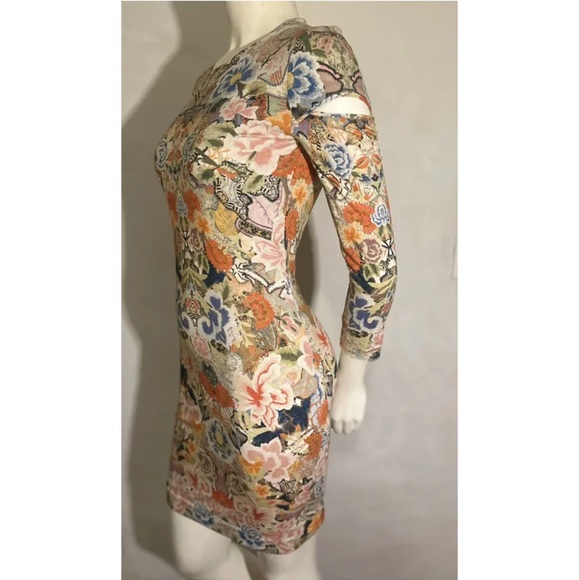 Alexander McQueen floral folklore mini dress - Picture 3 of 8